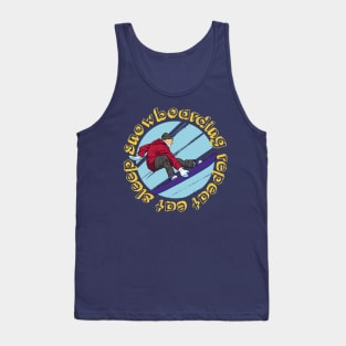 Eat Sleep Snowboarding Repeat Tank Top